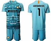 2020-21 Inter Milan 1 HANDANOVIC Blue Goalkeeper Soccer Jersey,baseball caps,new era cap wholesale,wholesale hats